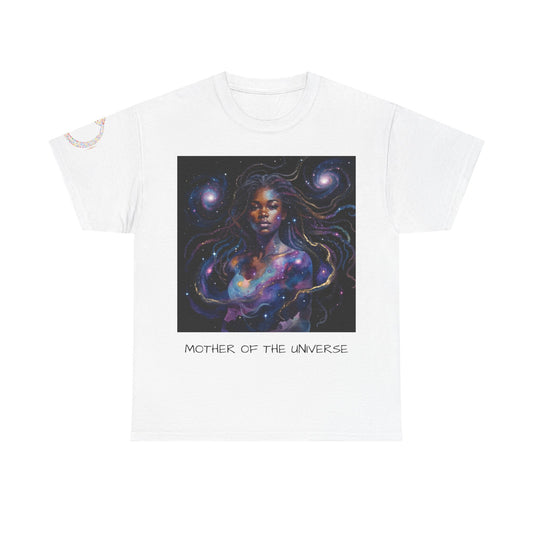 Galaxy Goddess T-Shirt — Cosmic Black Woman Art Tee