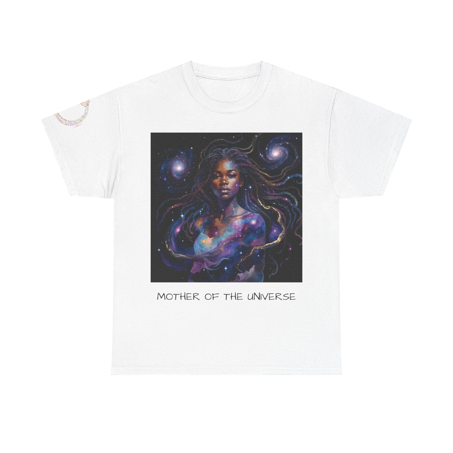 Galaxy Goddess T-Shirt — Cosmic Black Woman Art Tee