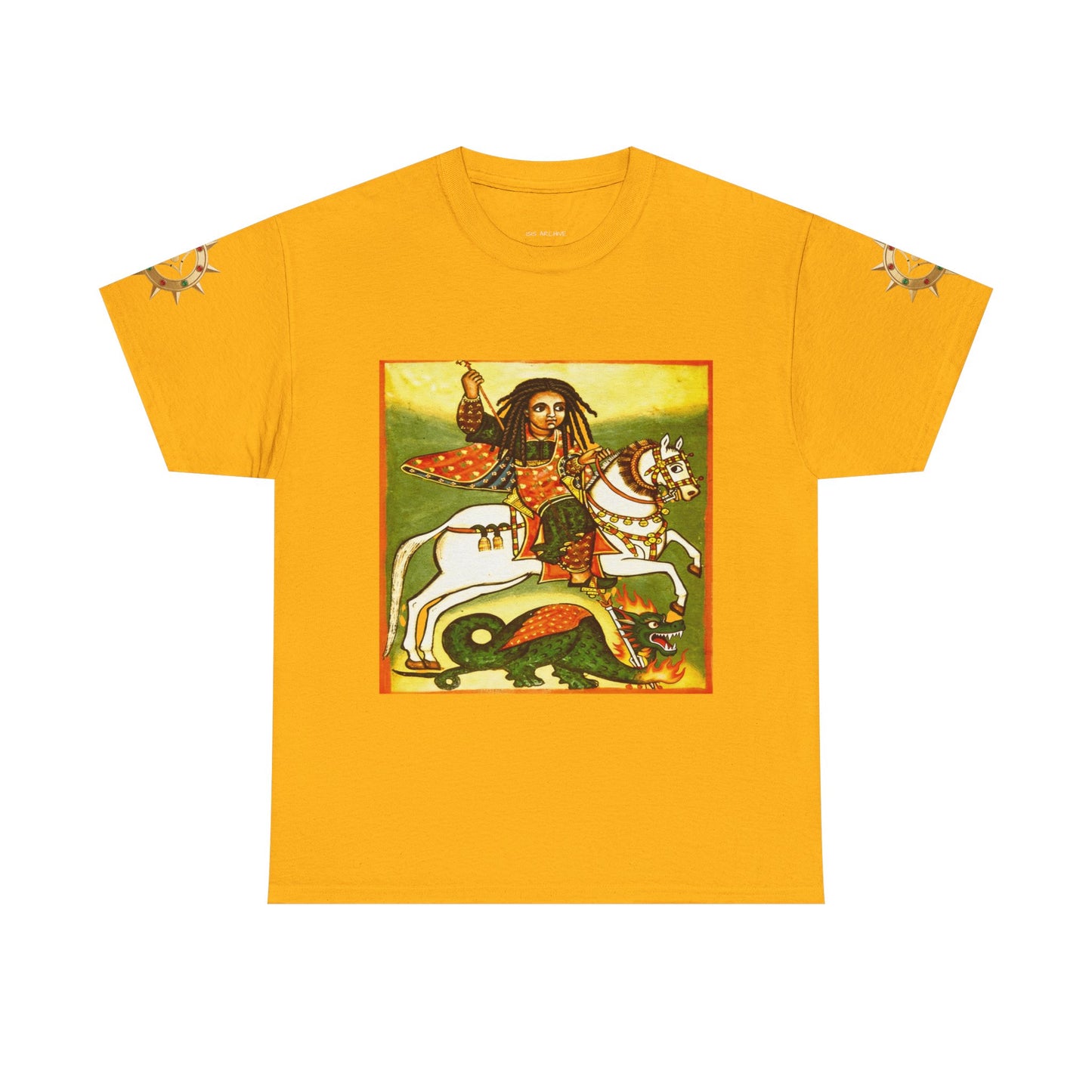Saint George Illustration Tee - Vintage Art T-Shirt