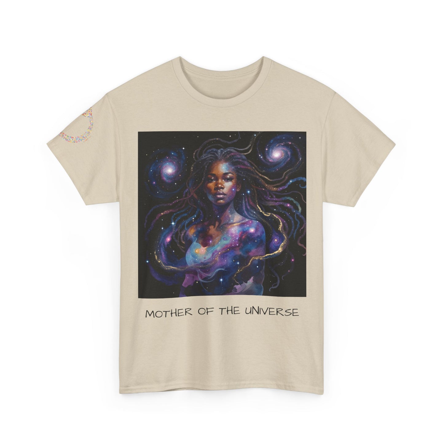 Galaxy Goddess T-Shirt — Cosmic Black Woman Art Tee