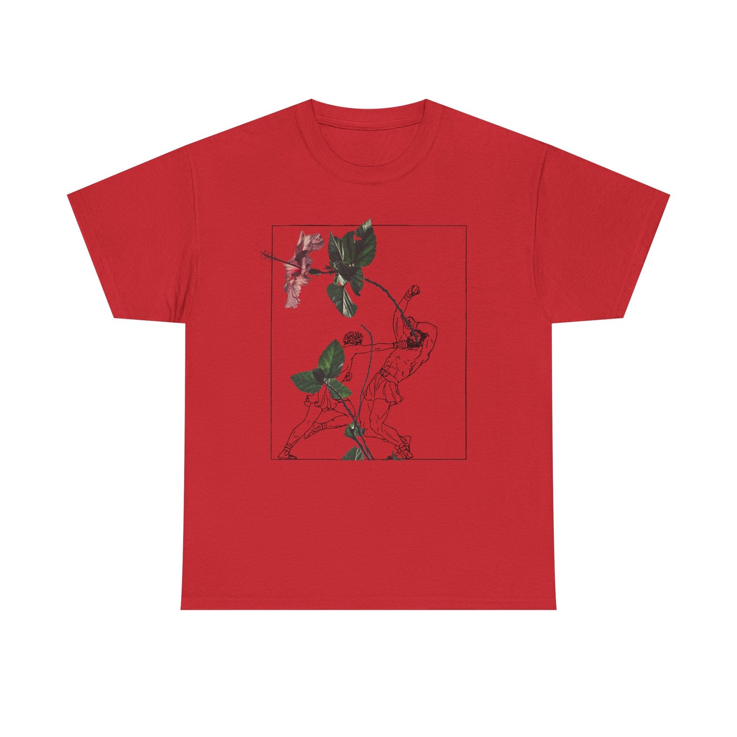 Graphic Tee — Botanical Archer Illustration with “Right For Life” Text