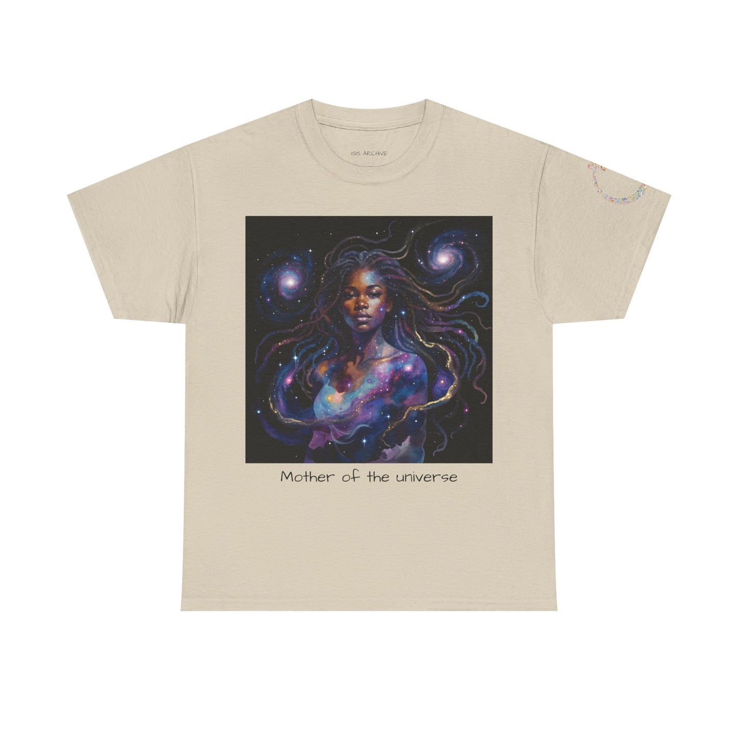 Galaxy Goddess T‑Shirt — Cosmic Woman Art Tee