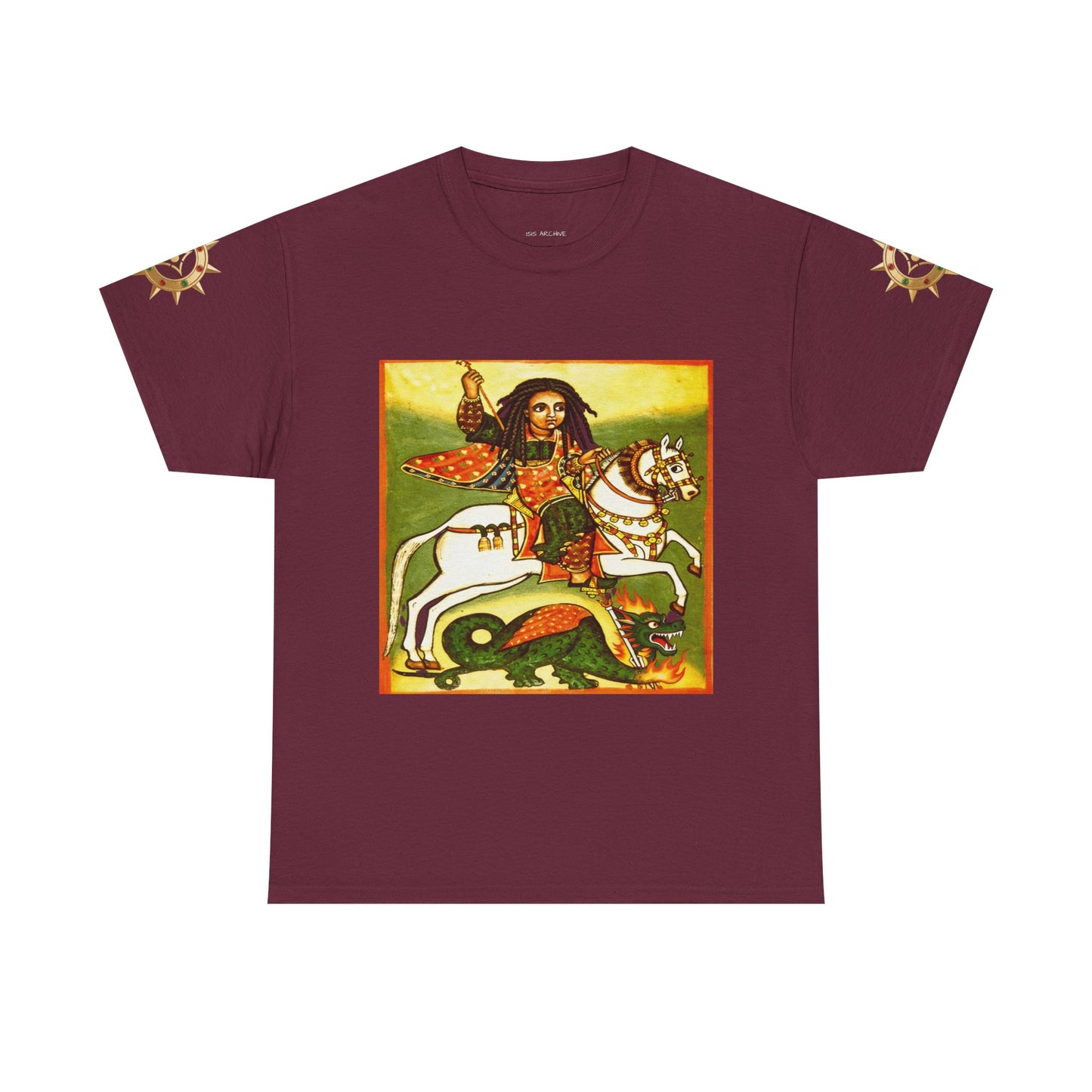Saint George Illustration Tee - Vintage Art T-Shirt