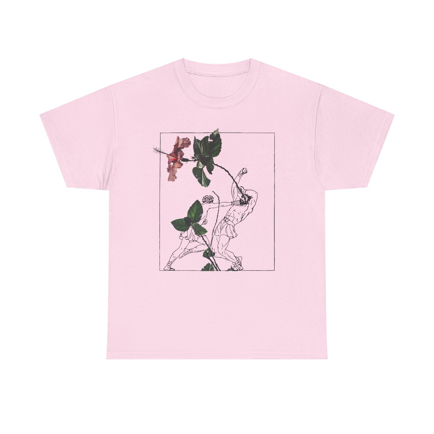 Graphic Tee — Botanical Archer Illustration with “Right For Life” Text