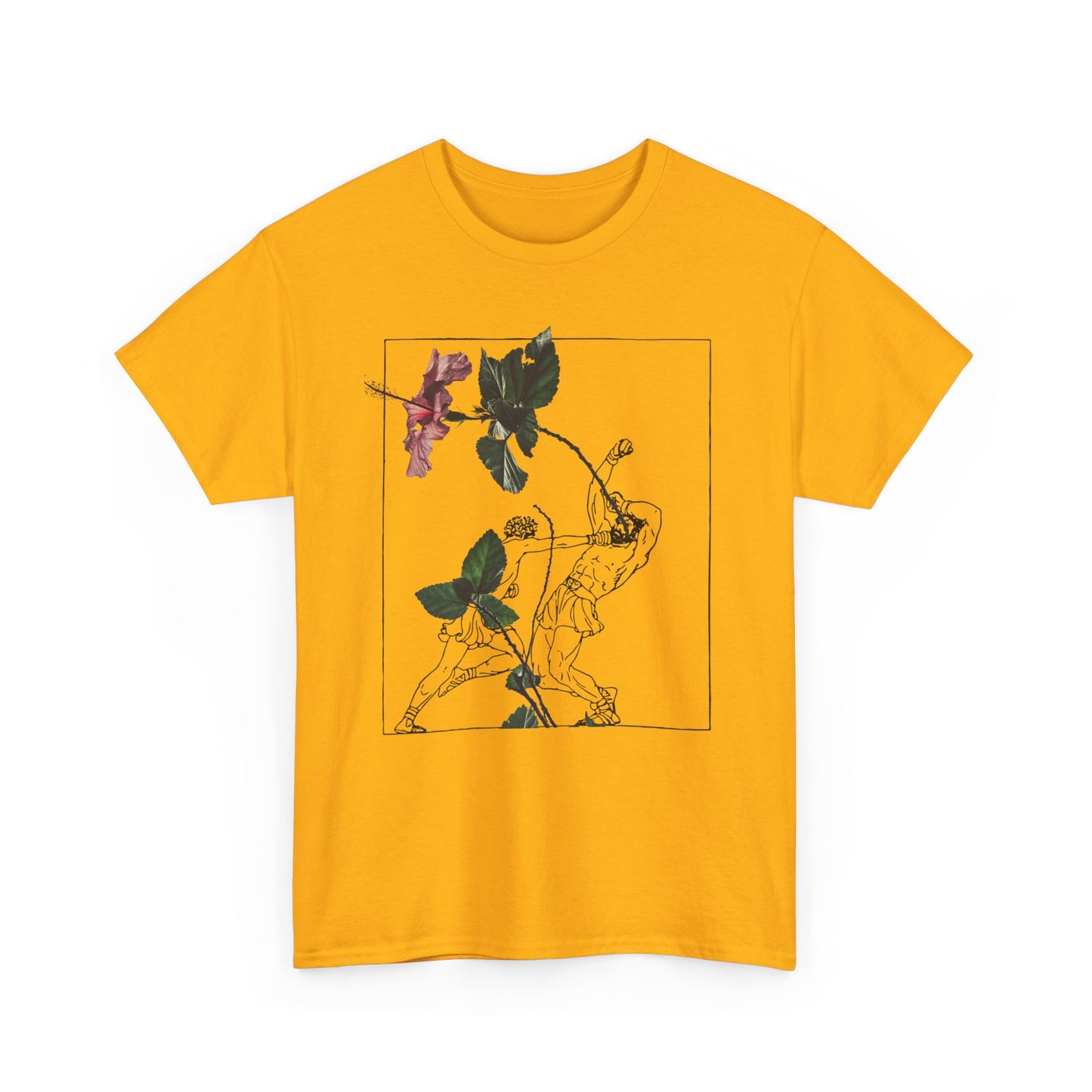 Graphic Tee — Botanical Archer Illustration with “Right For Life” Text