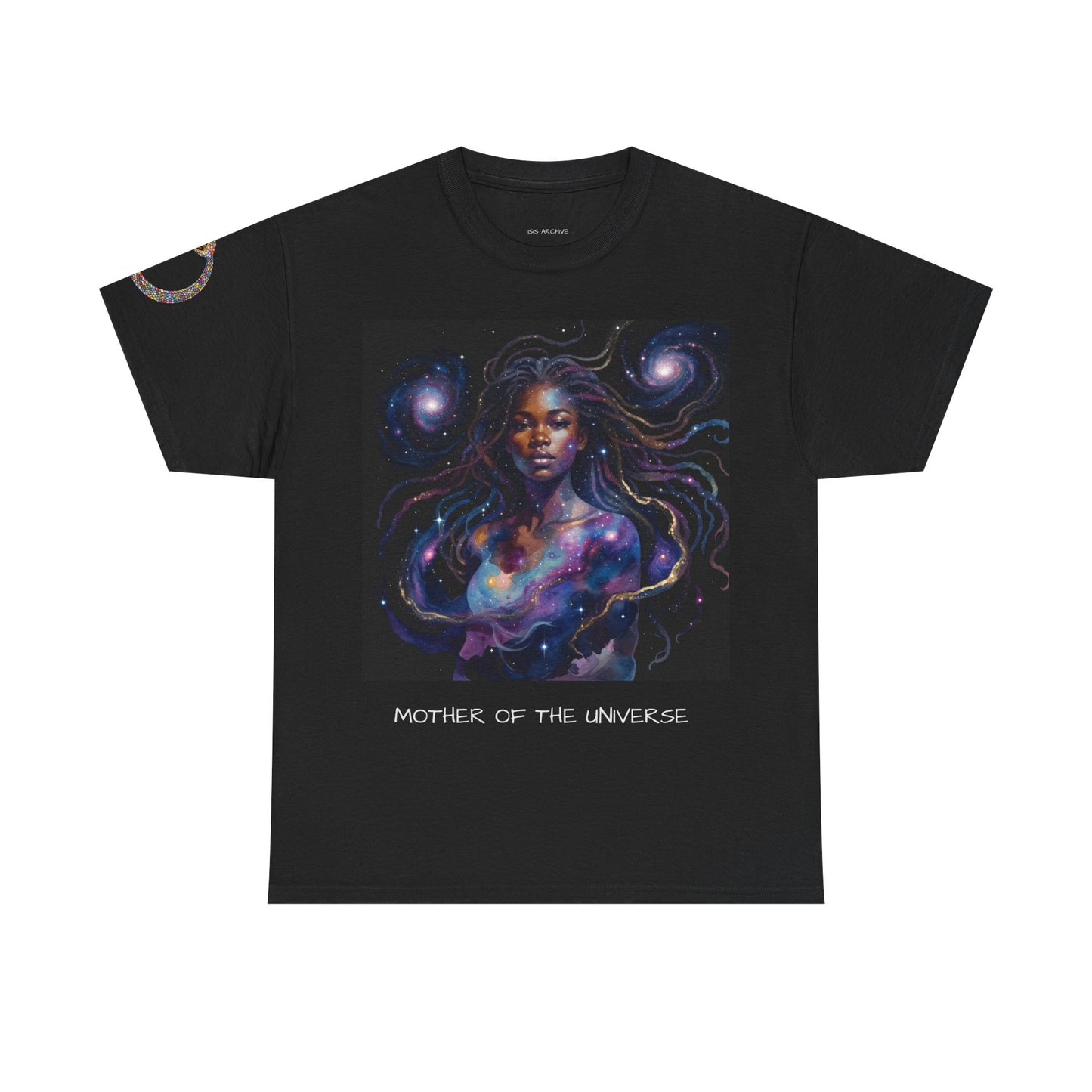 Galaxy Goddess T-Shirt — Cosmic Black Woman Art Tee
