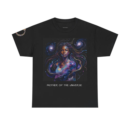 Galaxy Goddess T-Shirt — Cosmic Black Woman Art Tee