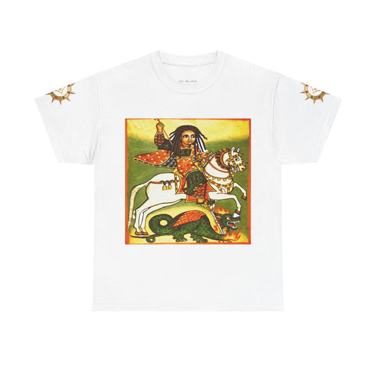 Saint George Illustration Tee - Vintage Art T-Shirt