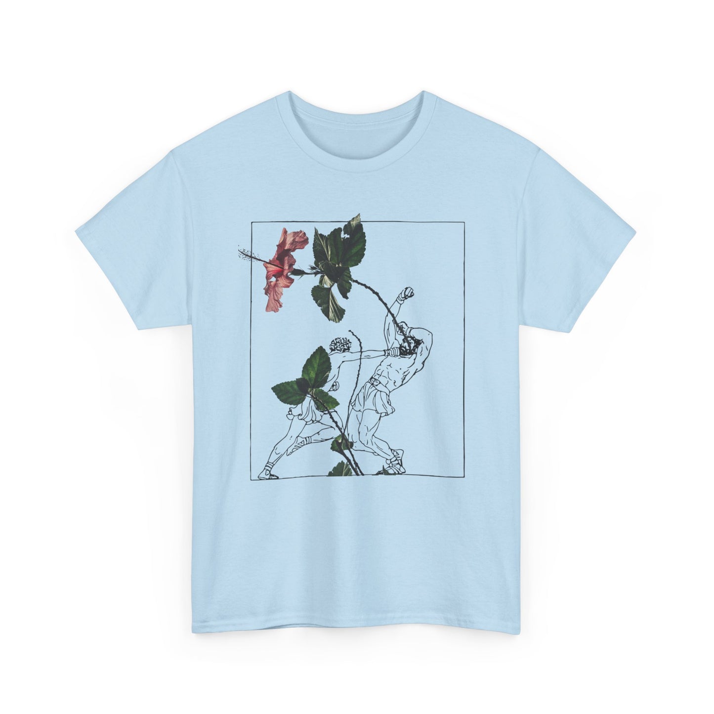 Graphic Tee — Botanical Archer Illustration with “Right For Life” Text