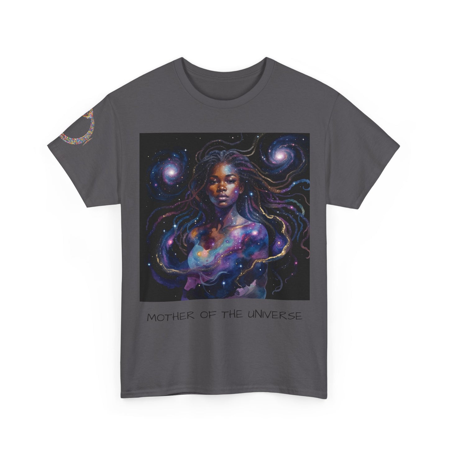 Galaxy Goddess T-Shirt — Cosmic Black Woman Art Tee