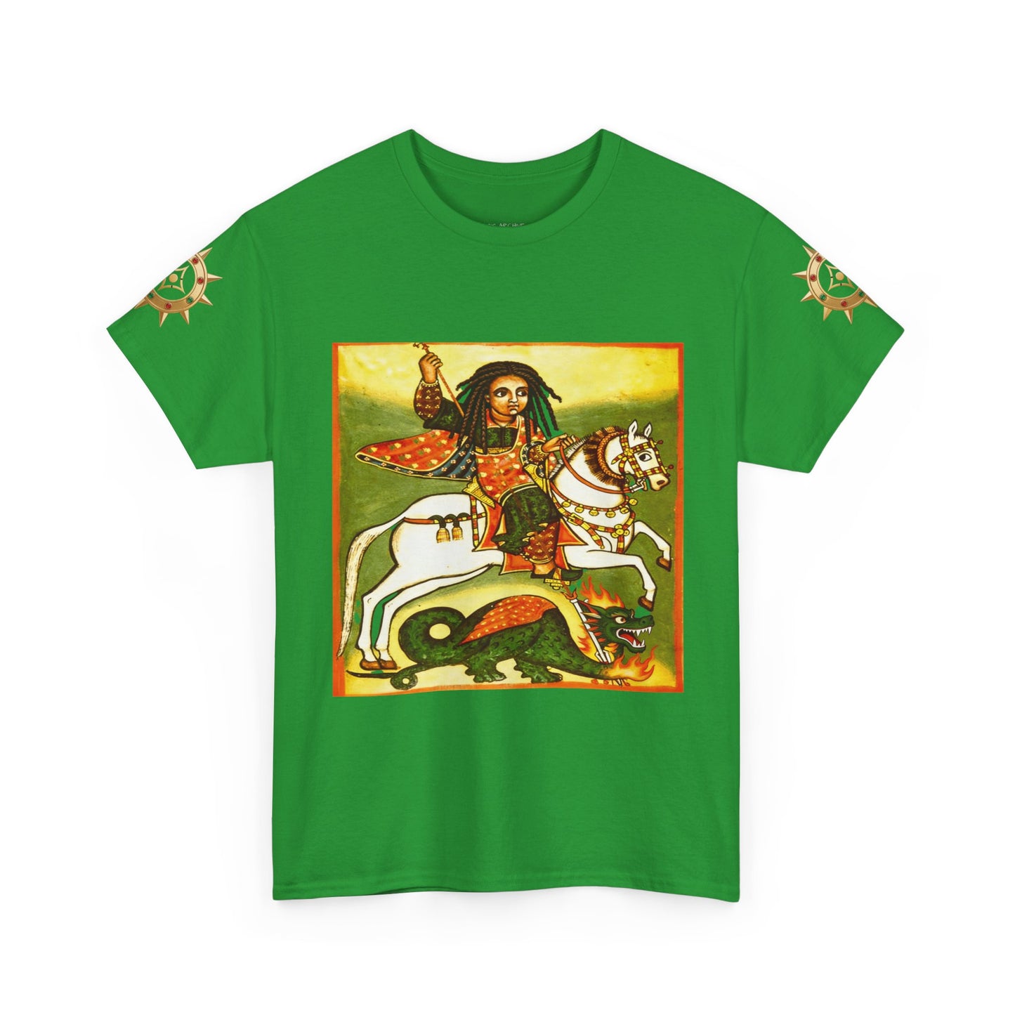 Saint George Illustration Tee - Vintage Art T-Shirt