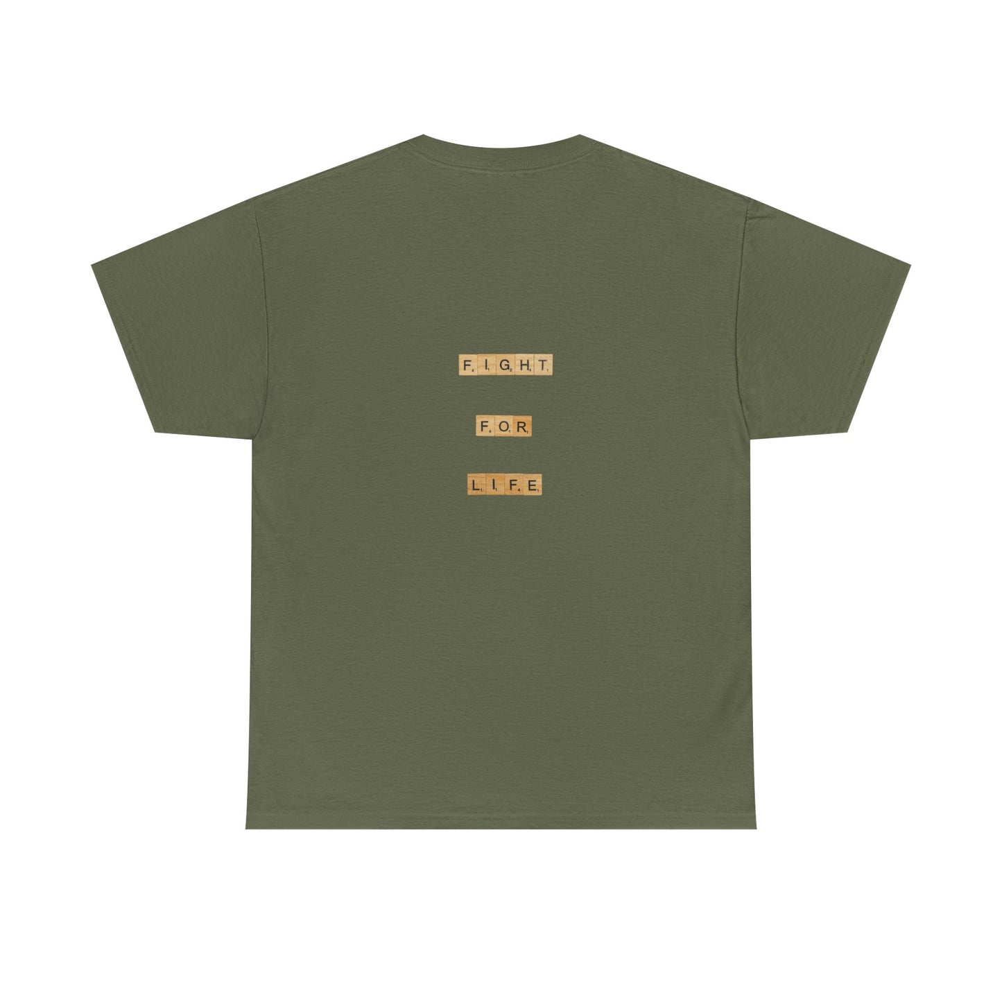 Graphic Tee — Botanical Archer Illustration with “Right For Life” Text