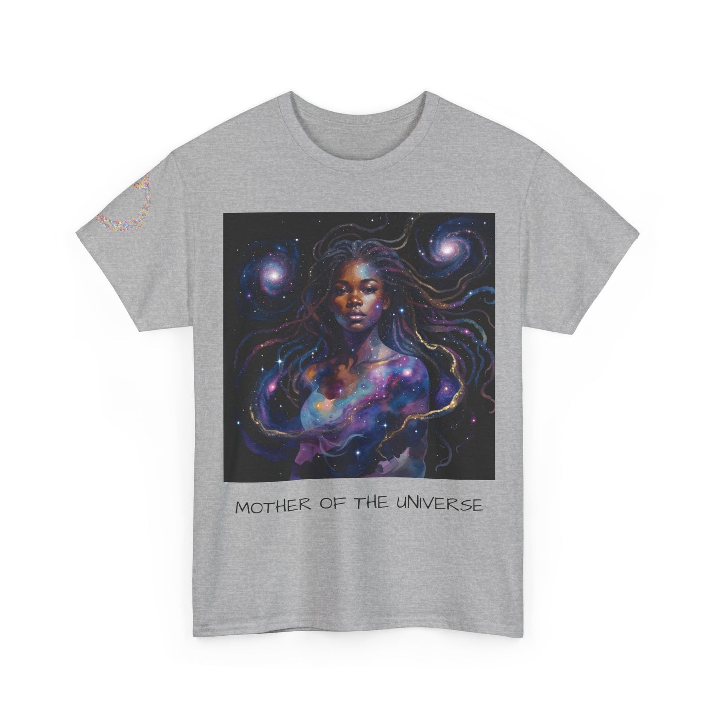 Galaxy Goddess T-Shirt — Cosmic Black Woman Art Tee