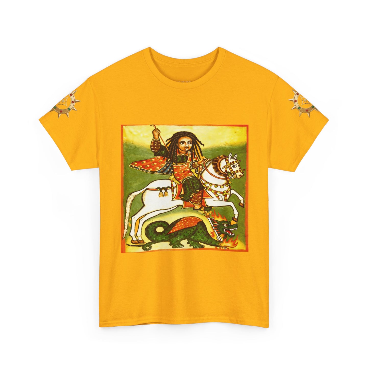 Saint George Illustration Tee - Vintage Art T-Shirt
