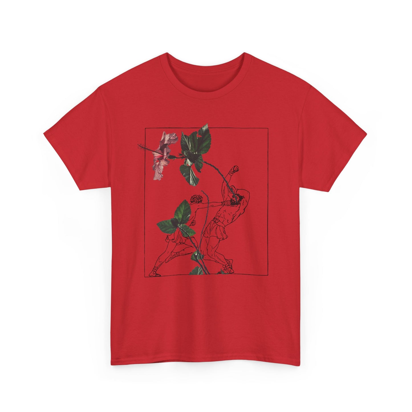 Graphic Tee — Botanical Archer Illustration with “Right For Life” Text
