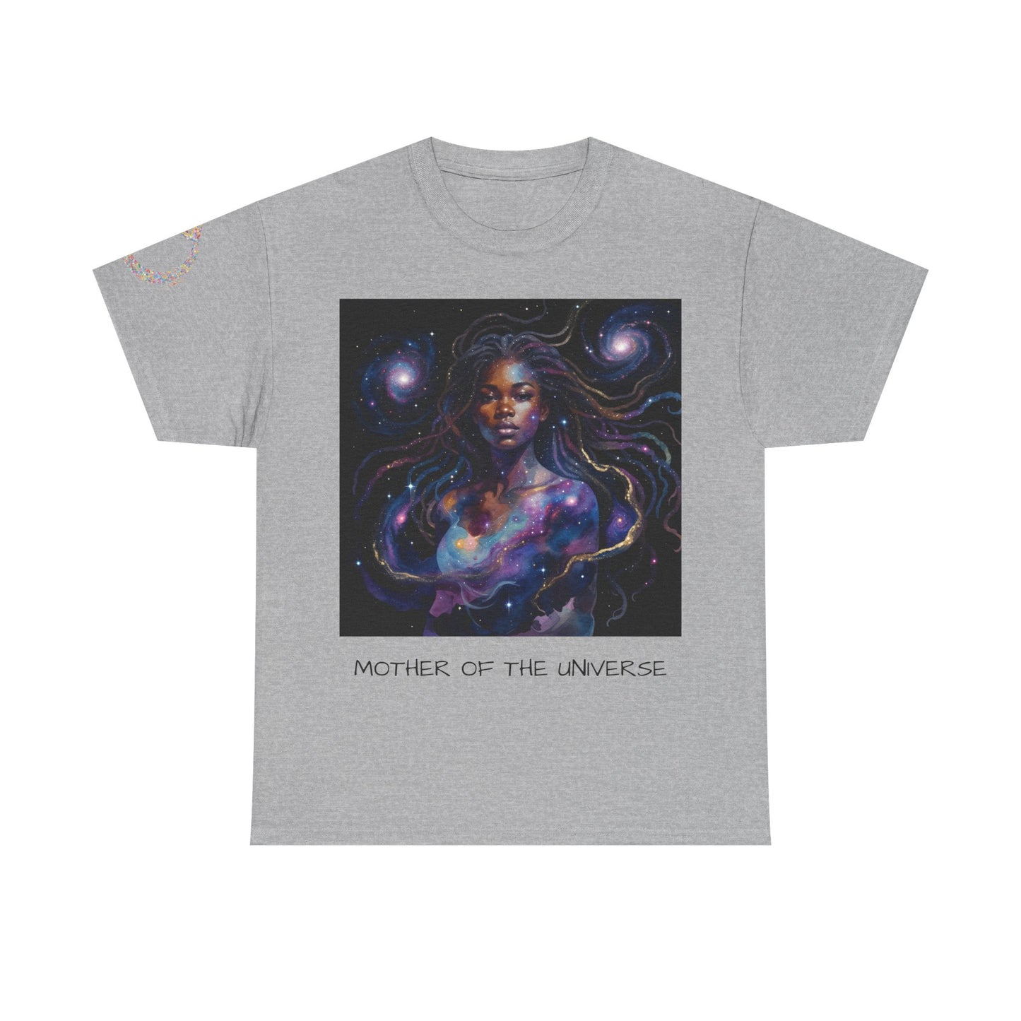Galaxy Goddess T-Shirt — Cosmic Black Woman Art Tee