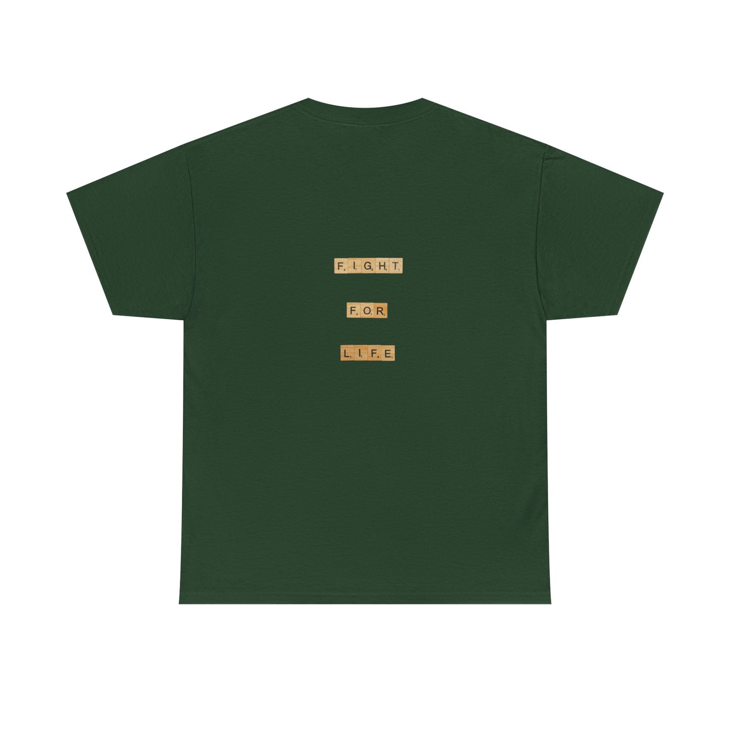 Graphic Tee — Botanical Archer Illustration with “Right For Life” Text