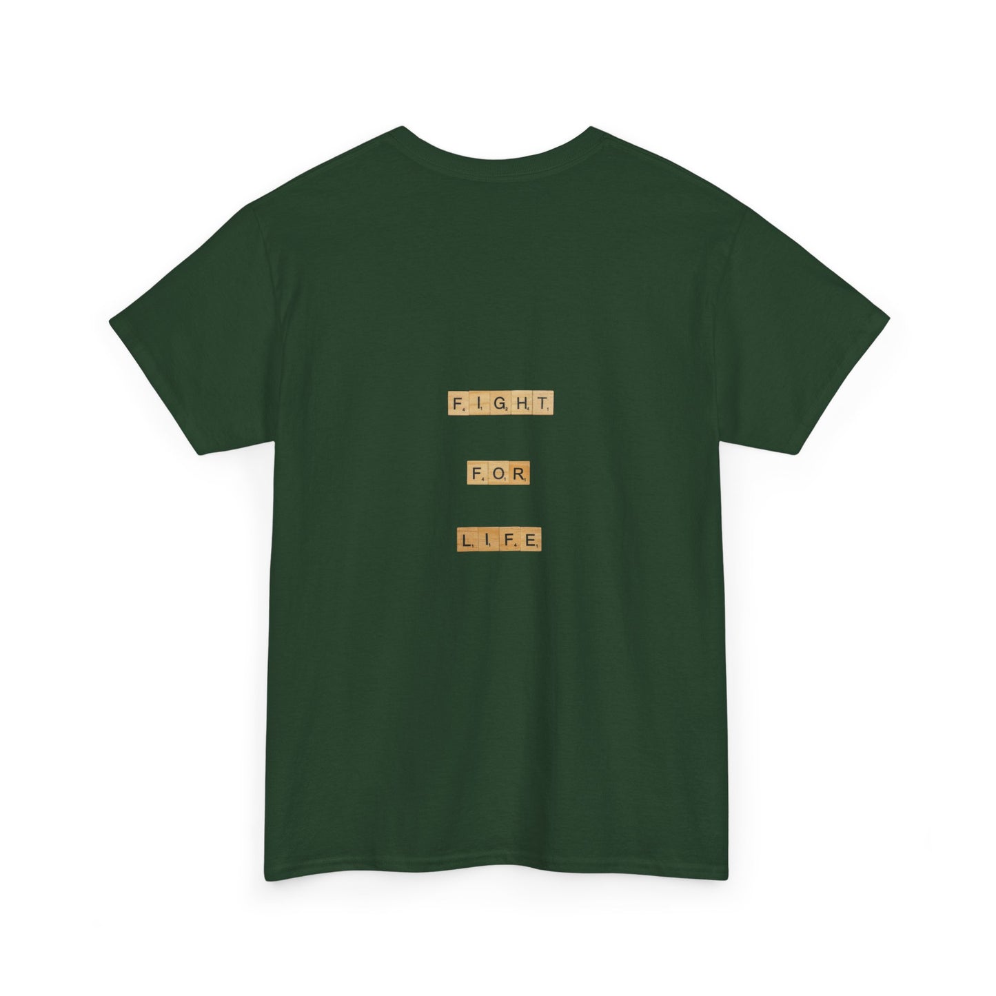 Graphic Tee — Botanical Archer Illustration with “Right For Life” Text