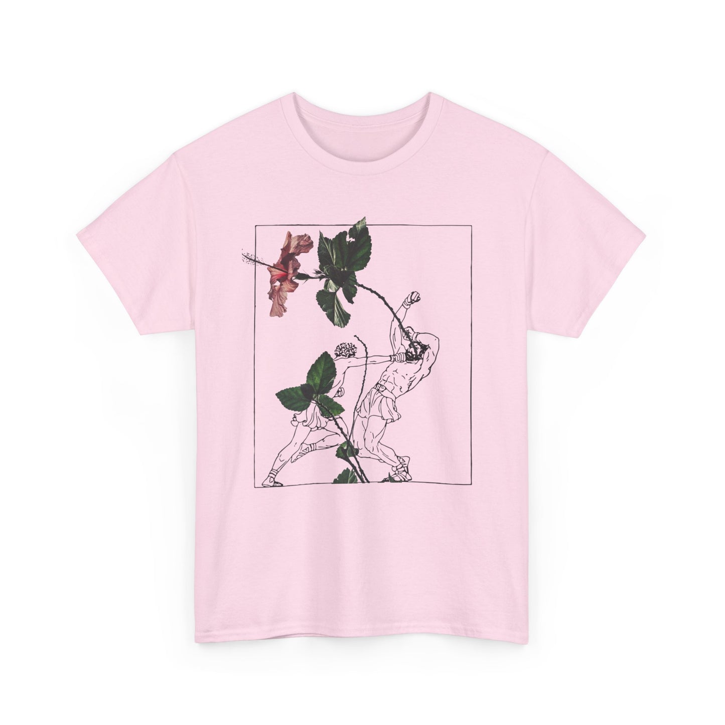 Graphic Tee — Botanical Archer Illustration with “Right For Life” Text