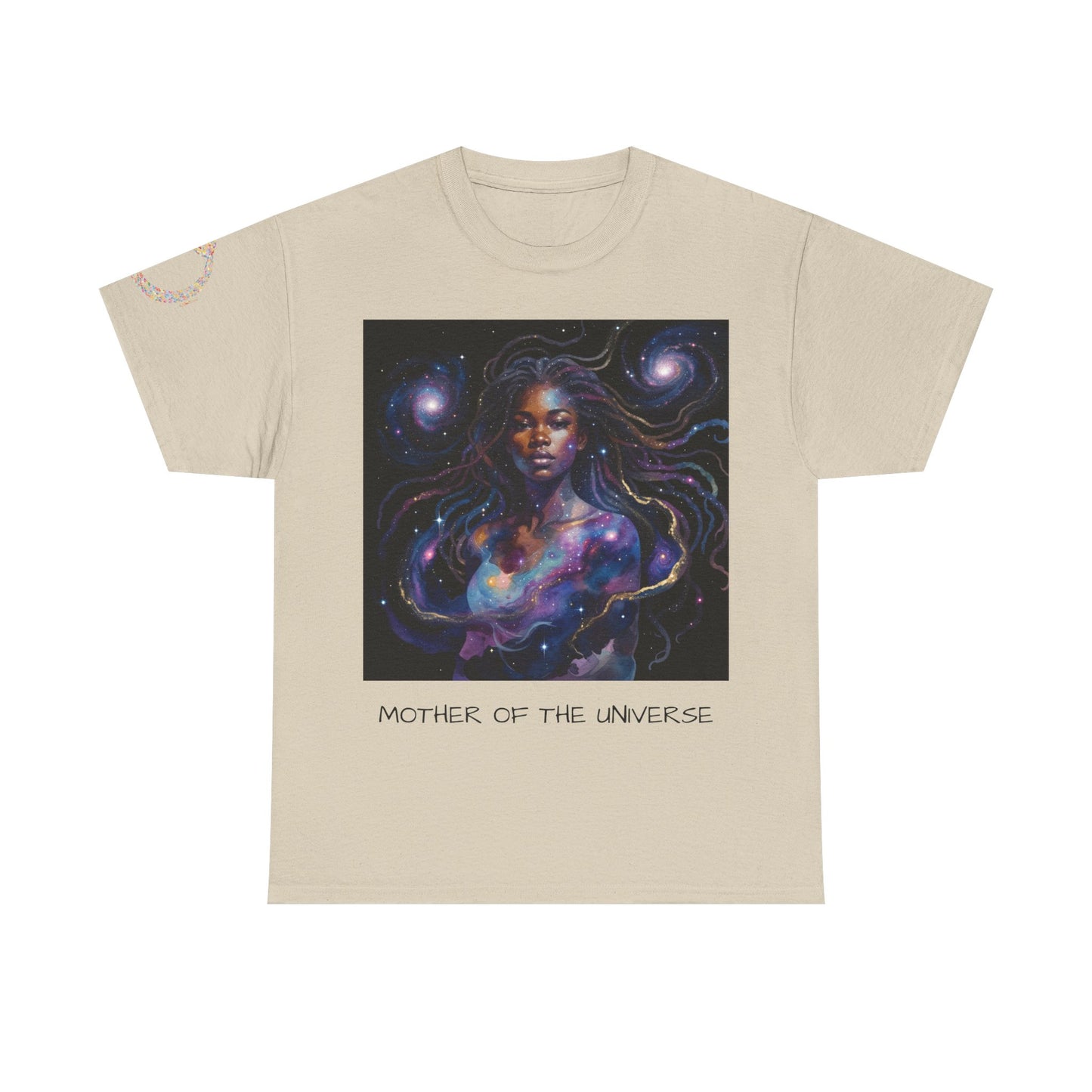 Galaxy Goddess T-Shirt — Cosmic Black Woman Art Tee